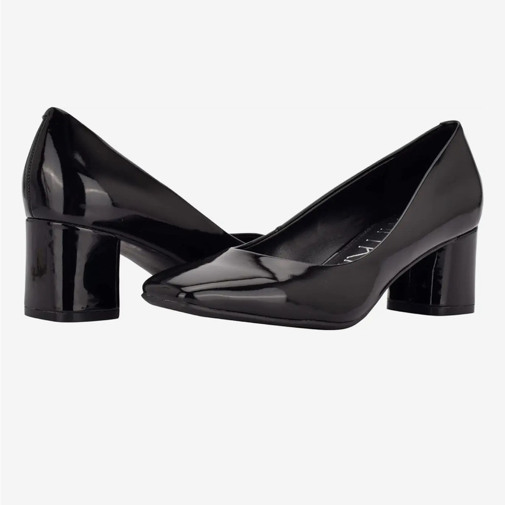 Calvin Klein Alanta Black Block Heels